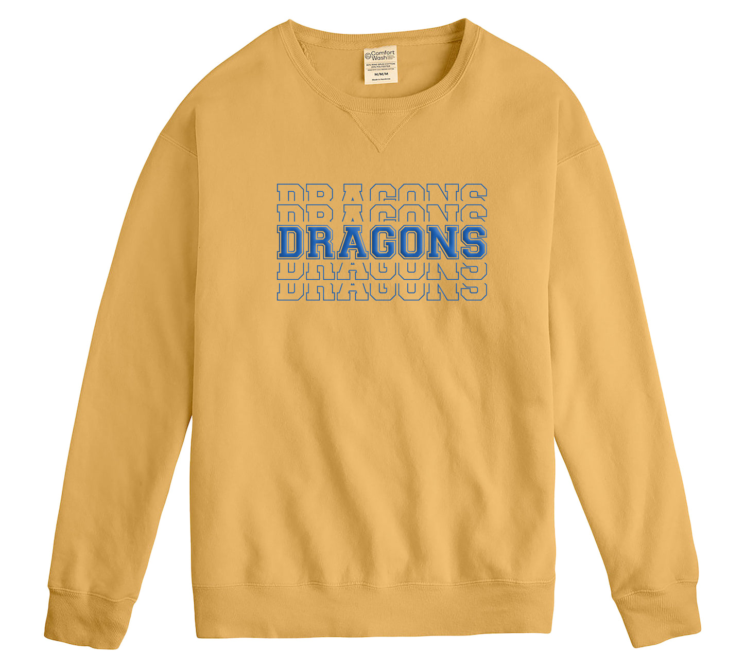 Dragons Stacked Puff Sweatshirt