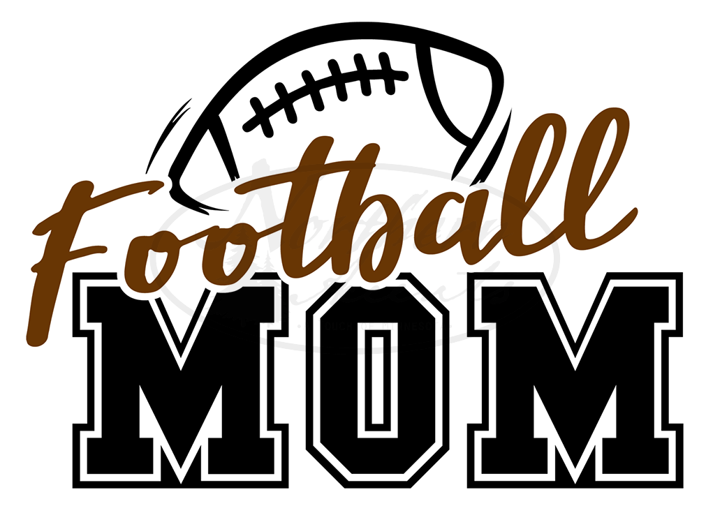 Football Mom Sticker