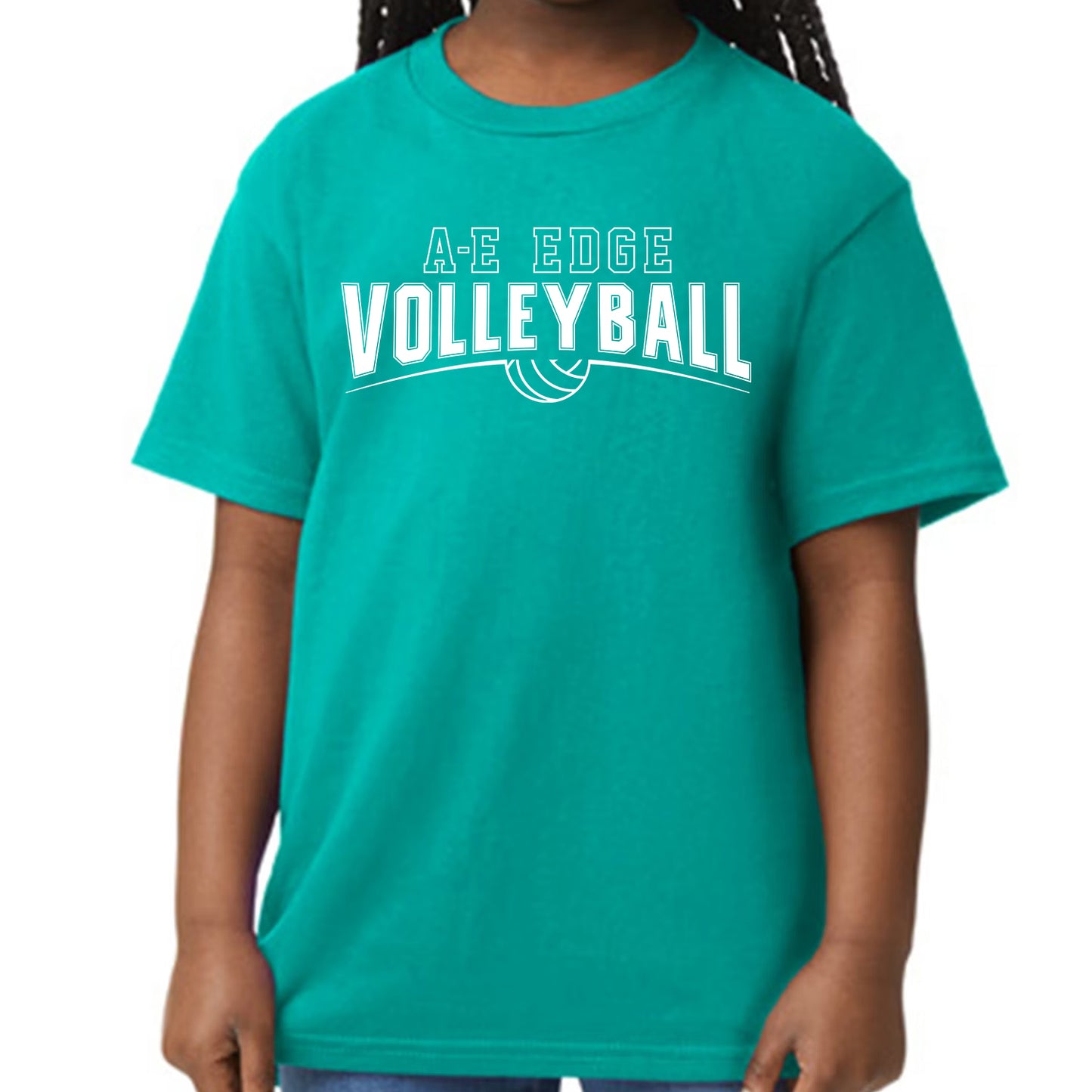 Edge Volleyball YOUTH JADE DOME T-Shirt
