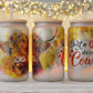Just a Girl Who Loves Cows 16oz Frosted Glass Can