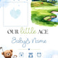 Birth Announcement Magnet Card