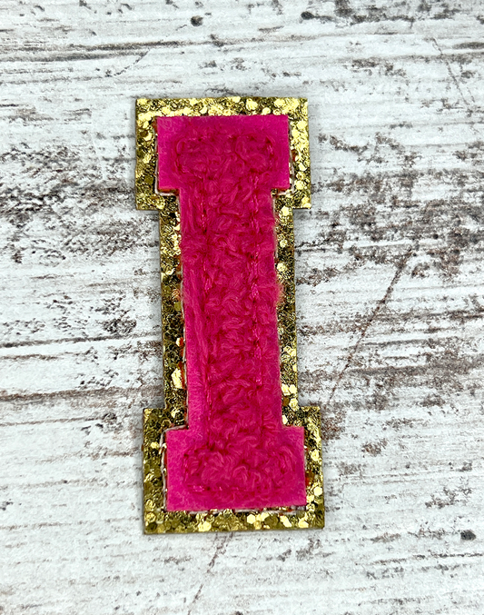 Patch Letters - Hot Pink