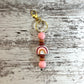 Pink Boho Rainbow Keychains