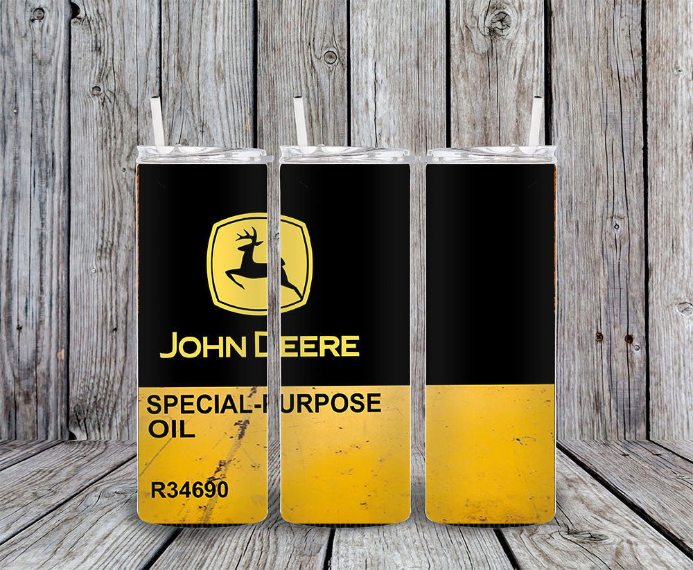 John Deere Oil Tumbler