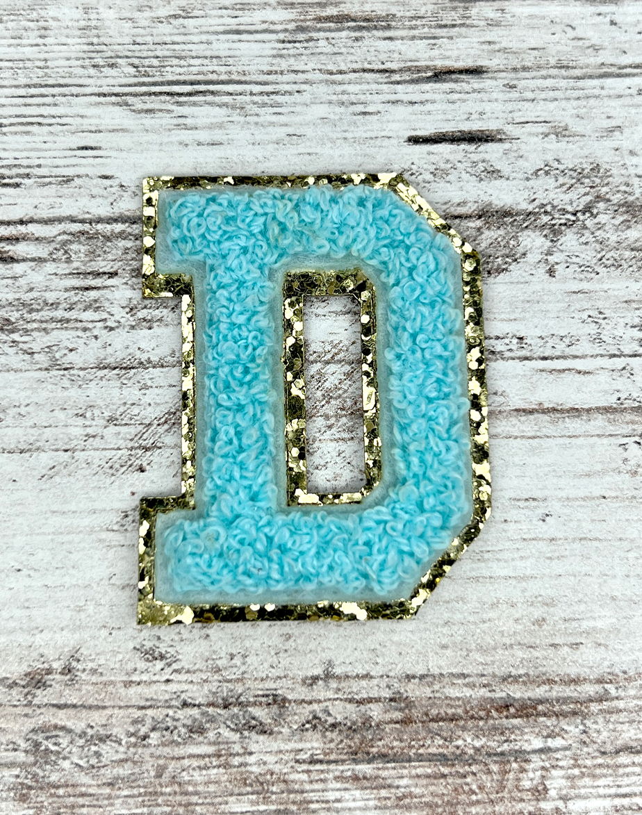 Patch Letters - Dark Blue