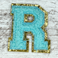 Patch Letters - Light Blue