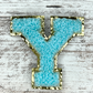 Patch Letters - Dark Blue