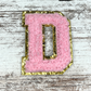 Patch Letters - Light Pink