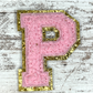 Patch Letters - Light Pink
