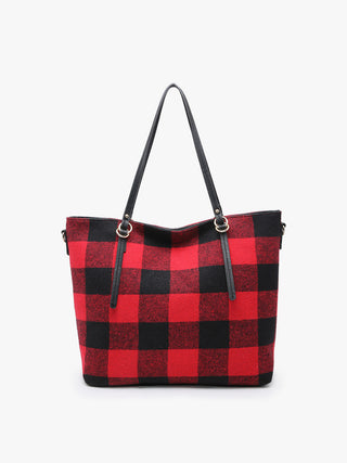 Ingrid Tote w/ Zipper Closure and Removable Strap