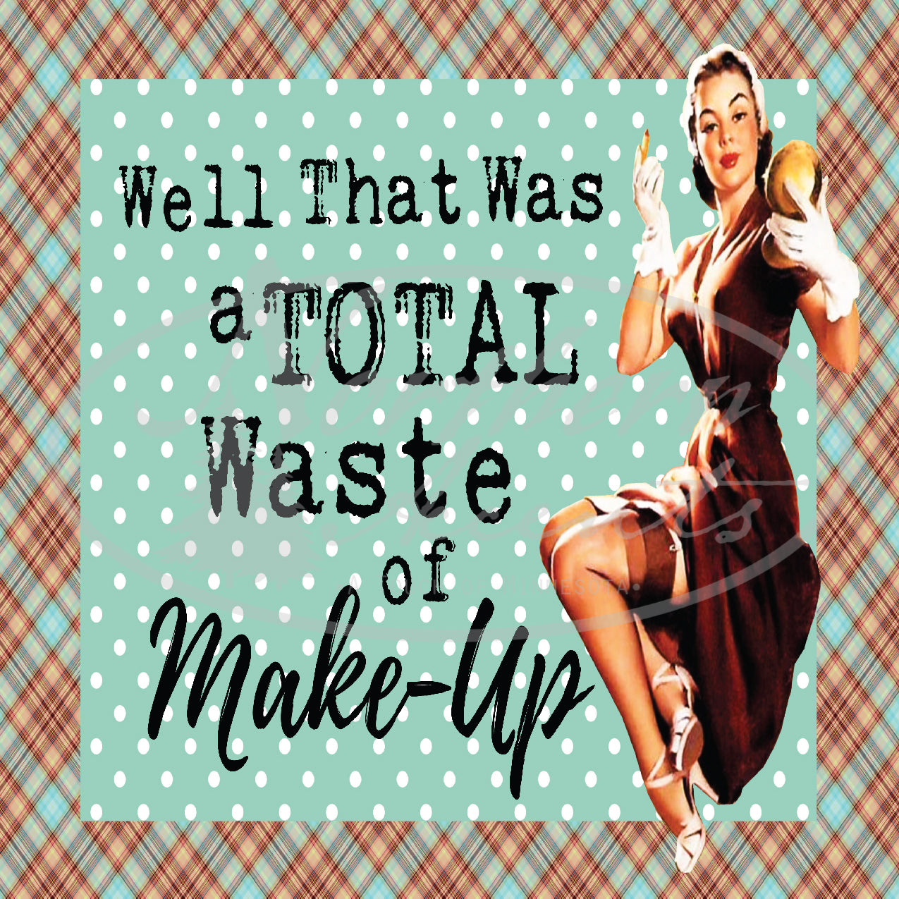 Total Waste of Makeup Coaster