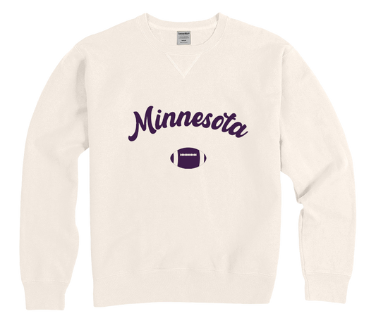 Minnesota Football Puff Vinyl Sweatshirt