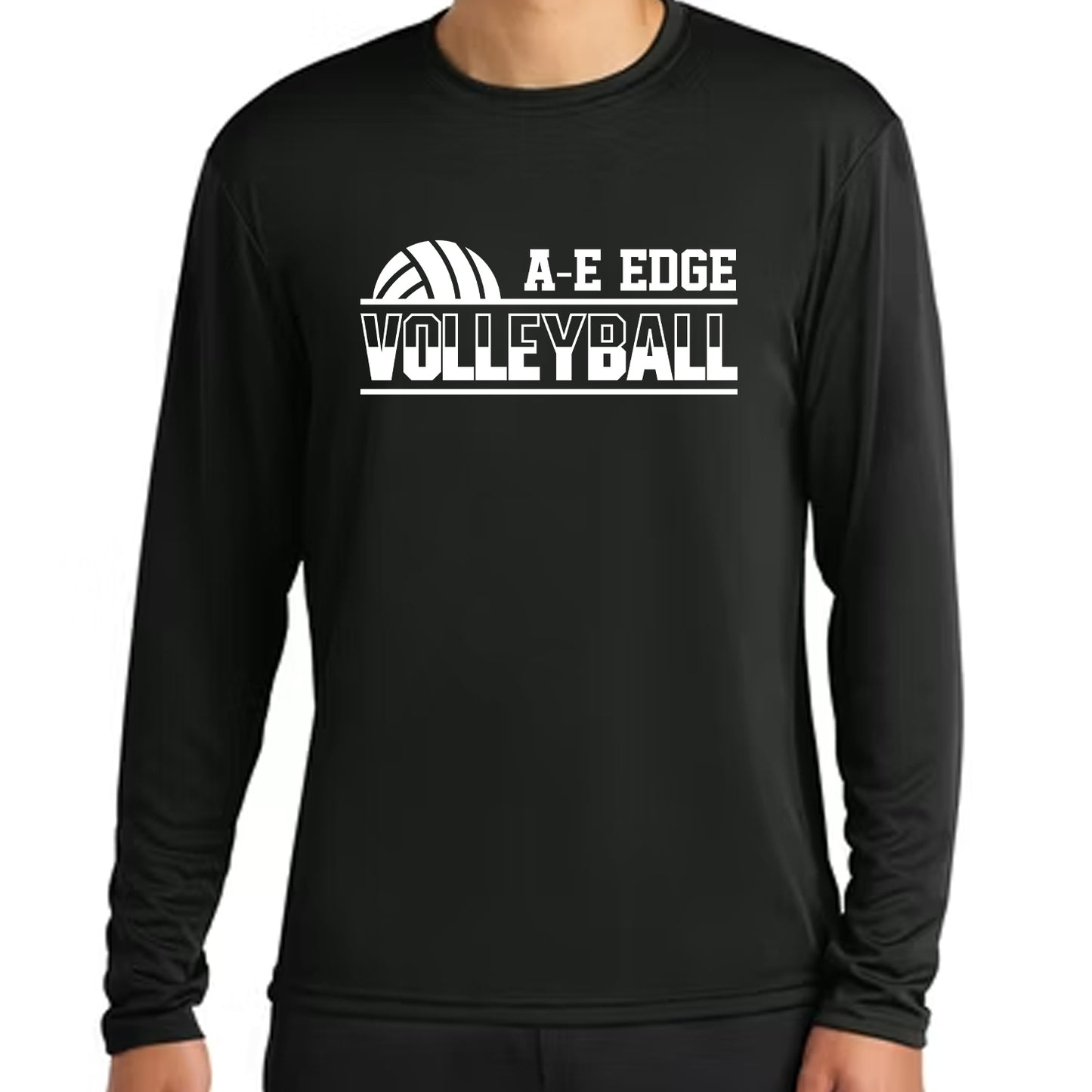 Edge Volleyball ADULT Long Sleeve Poly Shirt