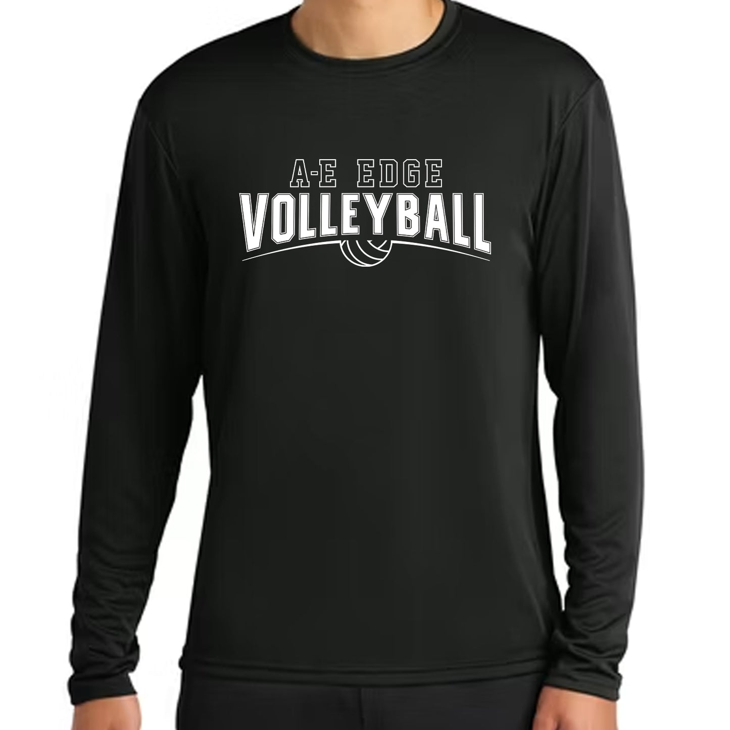 Edge Volleyball ADULT Long Sleeve Poly Shirt