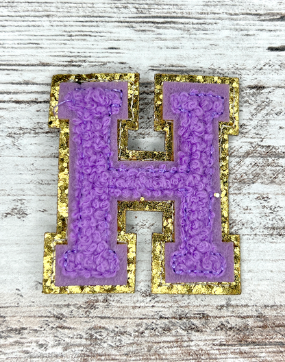 Patch Letters - Purple