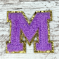 Patch Letters - Purple