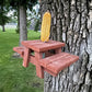 Squirrel Picnic Table Feeder