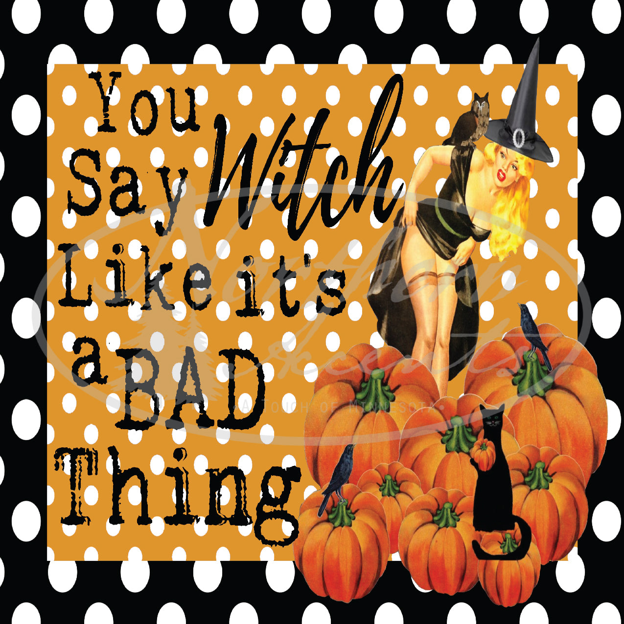 Witch Like It's a Bad Thing Coaster