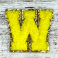Patch Letters - Yellow