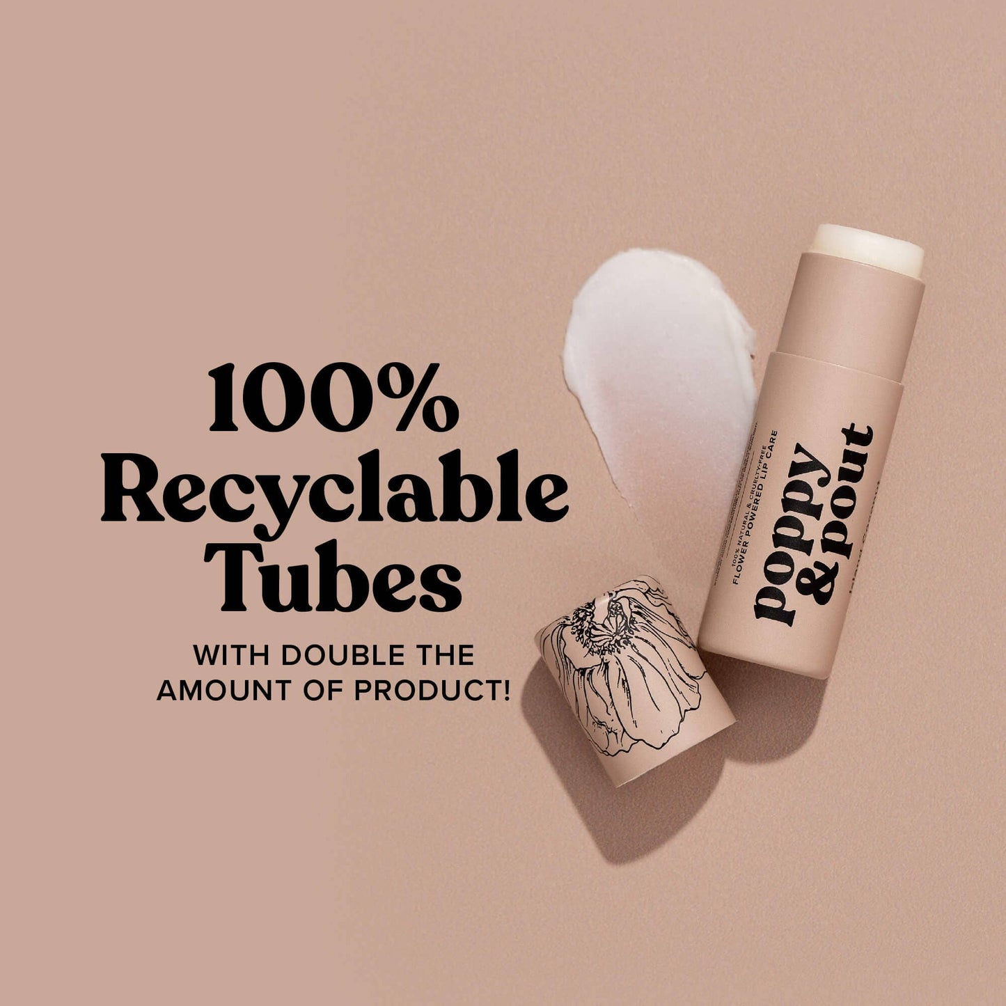 Poppy & Pount Lip Balm-Island Coconut