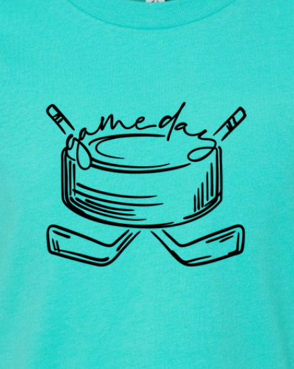 Hockey Game Day Youth T-Shirt