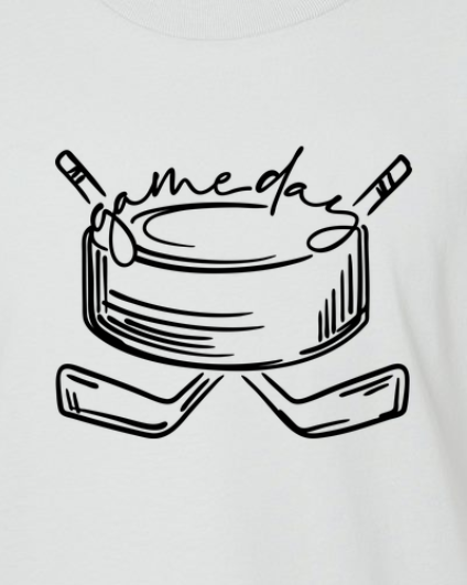 Hockey Game Day Youth T-Shirt