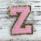 Patch Letters - Light Pink