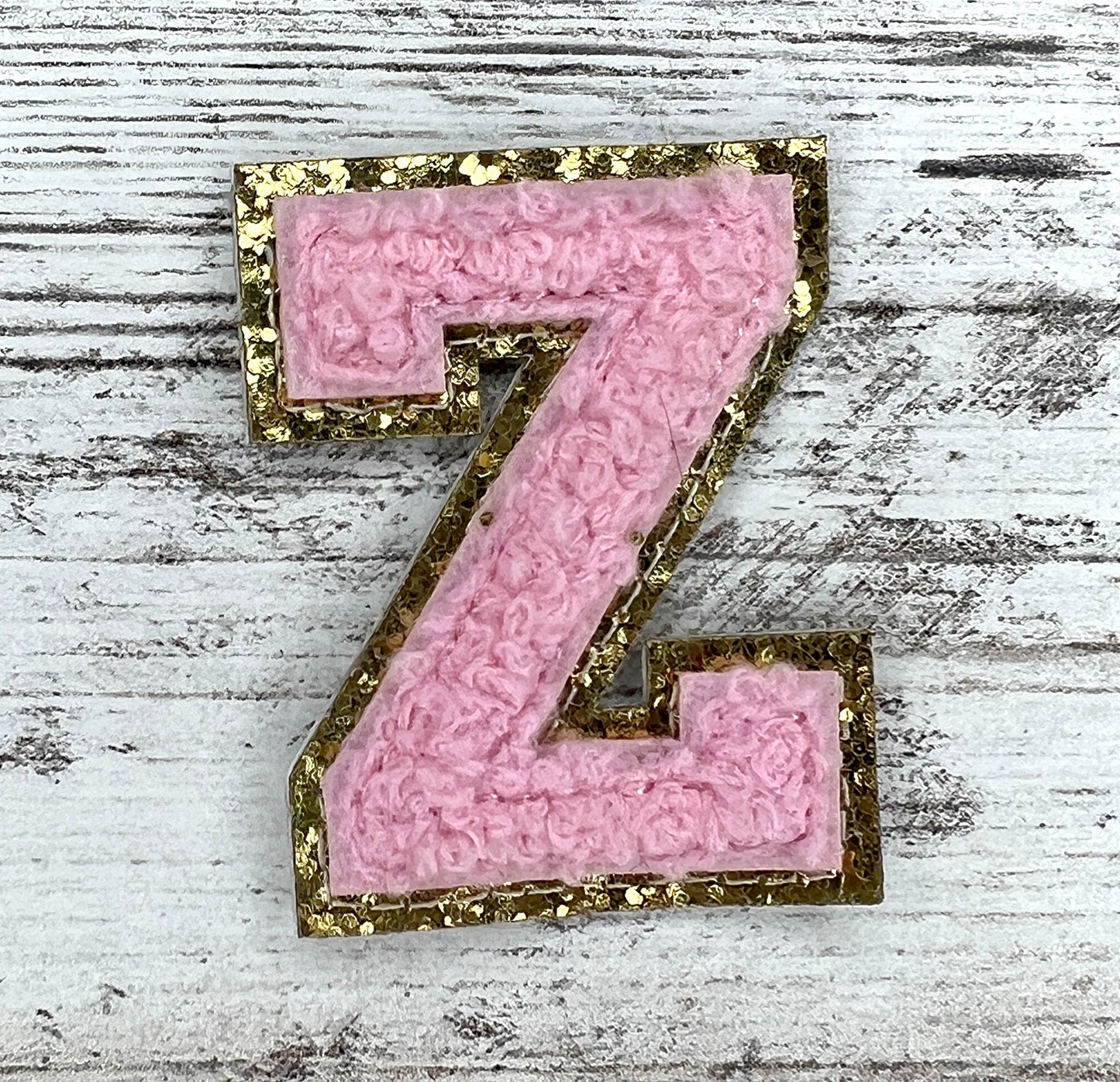 Patch Letters - Light Pink