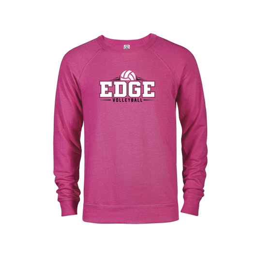 Adrian Edge Volleyball UNISEX ADULT Crewneck Sweatshirt - PINK