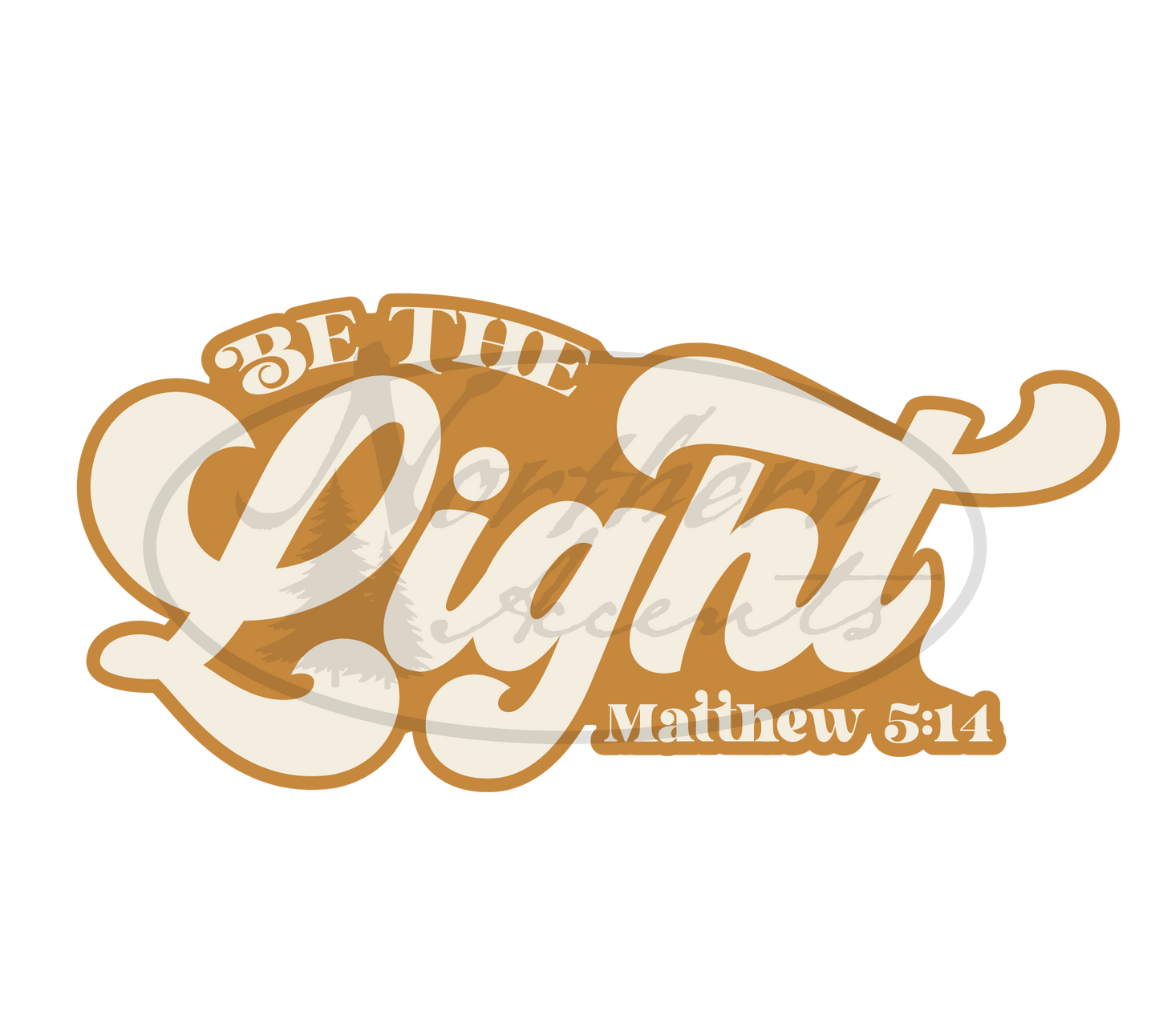 Be the Light Boho Sticker