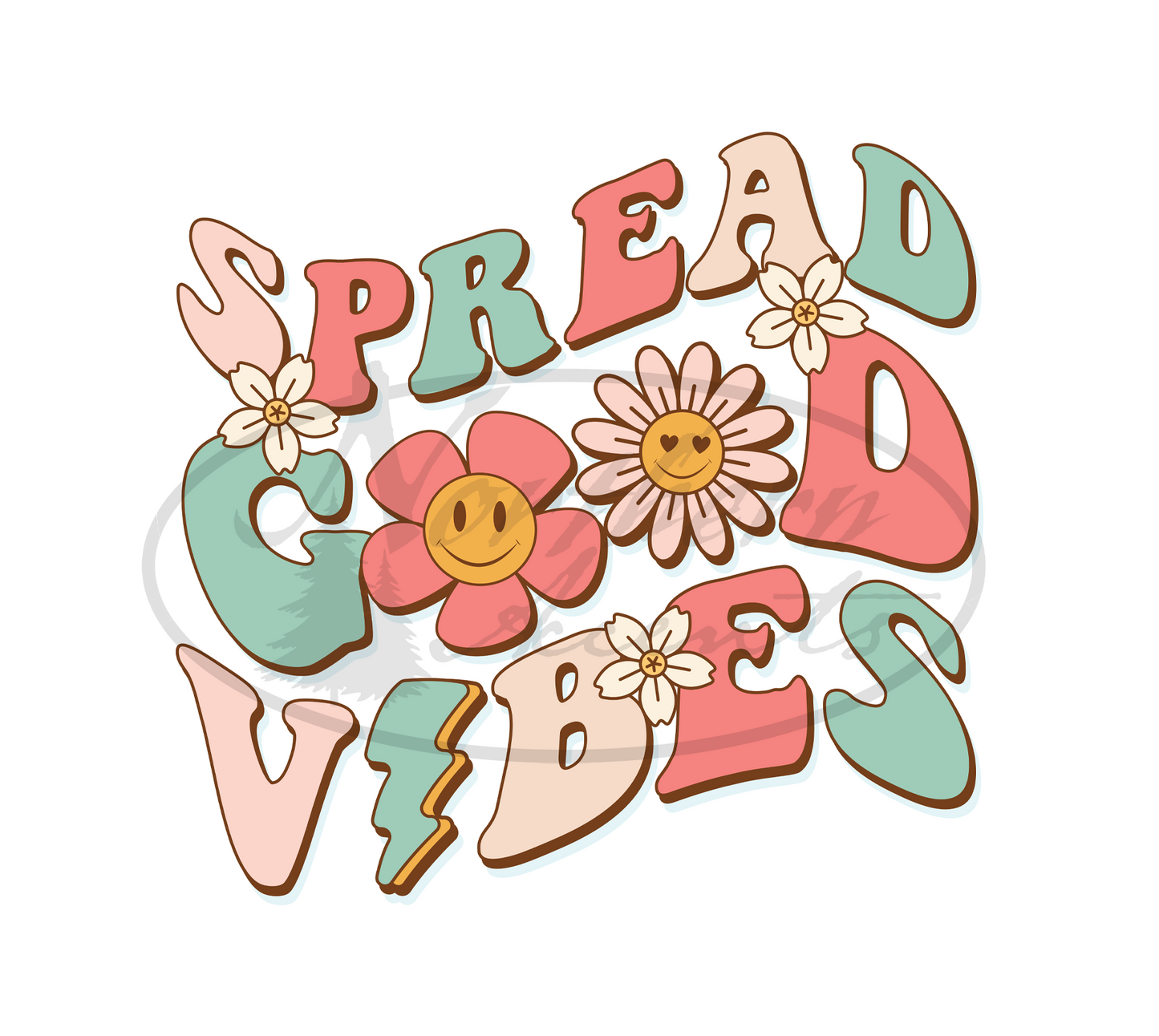Spread Good Vibes Sticker